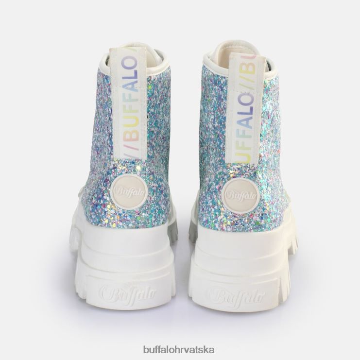 srebrna/krem Buffalo aspha lace up hi gležnjača vegan |čizme TDD6T372